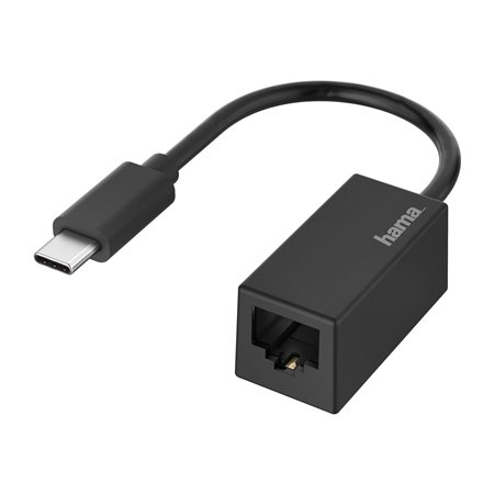 Hama - network adapter - USB-C - Gigabit Ethernet x 1