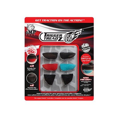 iMP TECH Trigger Treadz: Joy-Con and Pro Controller 6-Pack for Nintendo Switch - Miscellaneous Zubehör für Spielkonsole - Ninten