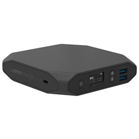 Omnicharge Omni20+ USB-C Powerbank (Akku) - schwarz - 20000 mAh