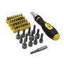 Millarco Bits set with ratchet handle - 46 pcs.