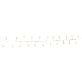 Goobay Silver Wire Cluster String Light with 50 LEDs