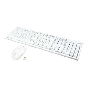 LogiLink Combo Set mit Autolink - Tastatur & Maus Set - Weiss