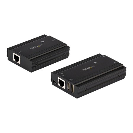 StarTech.com 4-Port USB 2.0 Extender Hub over Single CAT5e/CAT6 Ethernet Cable (RJ45) - 330ft (100m) - USB Extender Hub Adapter 