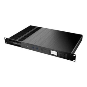 Akasa Galileo TU1 - USFF - 1U - Thin mini ITX - Gehäuse - Ultra small form factor - Schwarz