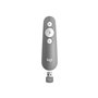 Logitech R500s Laser Presentation Remote - Lysegrå