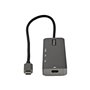StarTech.com USB C Multiport Adapter USB-C to HDMI 2.0b 4K 60Hz (HDR10) 100W Power Delivery Pass-Through