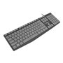 Natec Nautilus - keyboard - US - black - Tastaturen - Englisch - US - Grau