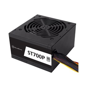 SilverStone Strider Essential Series ST700P Netzteile - 700 Watt - 120 mm - ATX 2.4 - 80 Plus White (bis zu 80% effektiv)