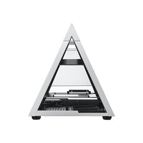 AZZA Pyramid Mini 806 - Mini-ITX tower - mini ITX - Gehäuse - Miditower - Grau