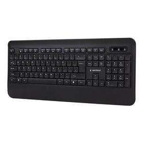 Gembird KB-UML-03 - keyboard - QWERTY - US - black - Tastaturen - Englisch - US - Schwarz
