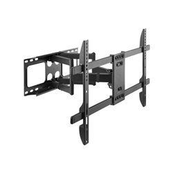 V7 WM1FM80 - mounting kit - for LCD TV / curved LCD TV (full-motion adjustable dual arm) 60 kg 80" 200 x 200 mm
