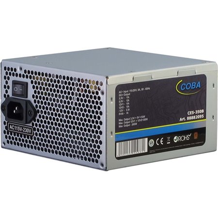 Inter-Tech Coba CES-350B Netzteile - 350 Watt - 120 mm - ATX - 80 Plus Bronze zertifiziert