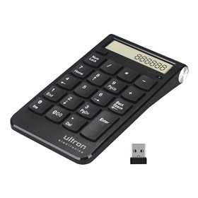 Ultron UN2 - keypad - with display calculator - Tastaturen - Schwarz