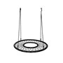 Nordic Play Round net swing with center hole Ø100 cm Active