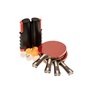 Nordic Games Table tennis set with adjustable net 4 rackets and 6 balls