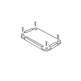 HORTUS Additional base for double wind screen