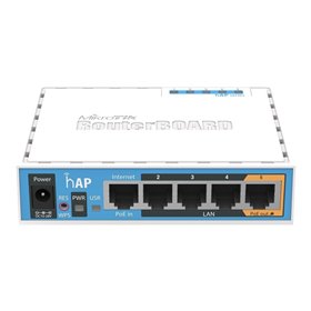 MikroTik RouterBOARD hAP - Wireless router N Standard - 802.11n