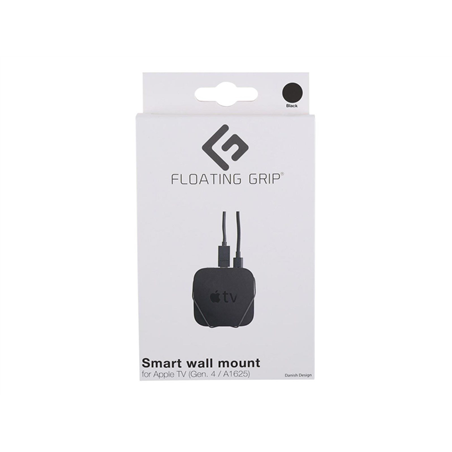 Floating Grip APPLE TV GEN. 4 WALL MOUNT (BLACK)