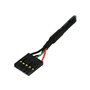 StarTech.com 12in Internal 5 pin USB IDC Motherboard Header Cable F/F (USBINT5PIN12) - USB cable - 5 pin IDC to 5 pin IDC - 30.5