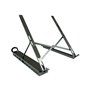 LC Power - docking station + notebook stand - USB-C - VGA HDMI Mini DP - GigE