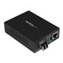 StarTech.com MCM1110MMLC Gigabit Ethernet Fiber Media Converter - Compact - 850nm MM LC - 550m