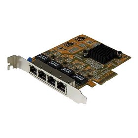 StarTech.com 4-Port PCIe Gigabit Network Adapter Card