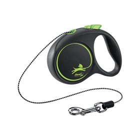 Flexi Black Design XS leash 3 m 8 kg green