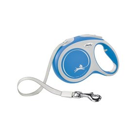 Flexi New Comfort L Tape Leash 5m 60kg Blue
