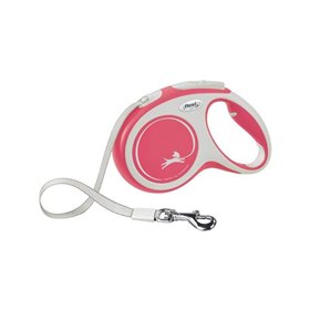 Flexi New Comfort M Tape Leash 5m 25kg Red