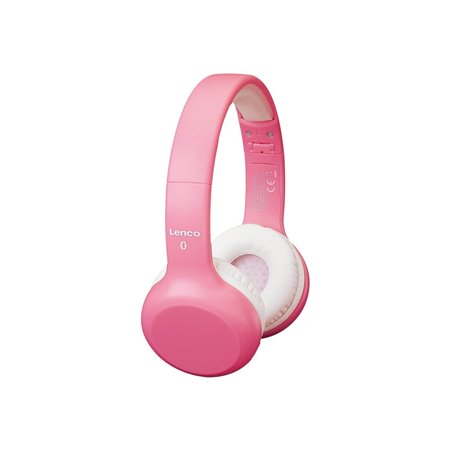 Lenco HPB-110PK - Foldable kids Bluetooth® headphone - Pink
