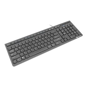 Natec Discus 2 - keyboard - QWERTY - US - black - Tastaturen - Englisch - US - Schwarz