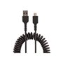 StarTech.com 20in (50cm) USB A to C Charging Cable Coiled