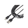 StarTech.com 20in (50cm) USB A to C Charging Cable Coiled