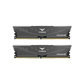 Team Group T-Force Vulcan Z DDR4-3200 - 16GB - CL16 - Dual Channel (2 pcs) - Intel XMP - Grau