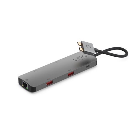 LINQ 7-in-2 Pro Multiport Adapter 4K HDMI (with Ethernet)