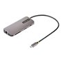 StarTech.com USB C Multiport Adapter 4K 60Hz HDMI Video 3-Port 5Gbps USB-A 3.2 Hub 100W