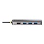 StarTech.com USB C Multiport Adapter 4K 60Hz HDMI Video 3-Port 5Gbps USB-A 3.2 Hub 100W