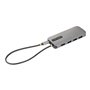 StarTech.com USB C Multiport Adapter 4K 60Hz HDMI Video 3-Port 5Gbps USB-A 3.2 Hub 100W