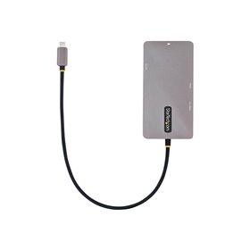 StarTech.com USB C Multiport Adapter Dual HDMI Video 4K 60Hz 2-Port 5Gbps USB-A 3.1 Hub 100W