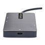 StarTech.com USB C Multiport Adapter Dual HDMI Video 4K 60Hz 2-Port 5Gbps USB-A 3.1 Hub 100W