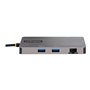 StarTech.com USB C Multiport Adapter Dual HDMI Video 4K 60Hz 2-Port 5Gbps USB-A 3.1 Hub 100W