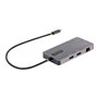 StarTech.com USB C Multiport Adapter Dual HDMI Video 4K 60Hz 2-Port 5Gbps USB-A 3.1 Hub 100W