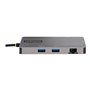 StarTech.com USB C Multiport Adapter Dual HDMI Video 4K 60Hz 2-Port 5Gbps USB-A 3.1 Hub 100W
