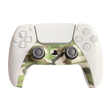 PIRANHA PS5 Controller Skin - Camo Green