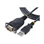 StarTech.com 3ft (1m) USB to Serial Cable DB9 Male RS232 to USB Converter