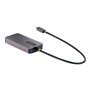 StarTech.com USB C Video Adapter USB C to HDMI DVI VGA Adapter Up to 4K 60Hz Aluminum Multiport Video Display Adapter