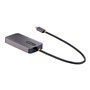 StarTech.com USB C Video Adapter USB C to HDMI DVI VGA Adapter Up to 4K 60Hz Aluminum Multiport Video Display Adapter
