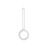 Deltaco Apple AirTag Case Silicone Hanger White