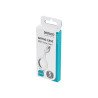 Deltaco Apple AirTag Case Silicone Hanger White