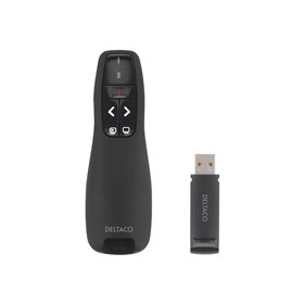 Deltaco Wireless Presenter With Laser Pointer